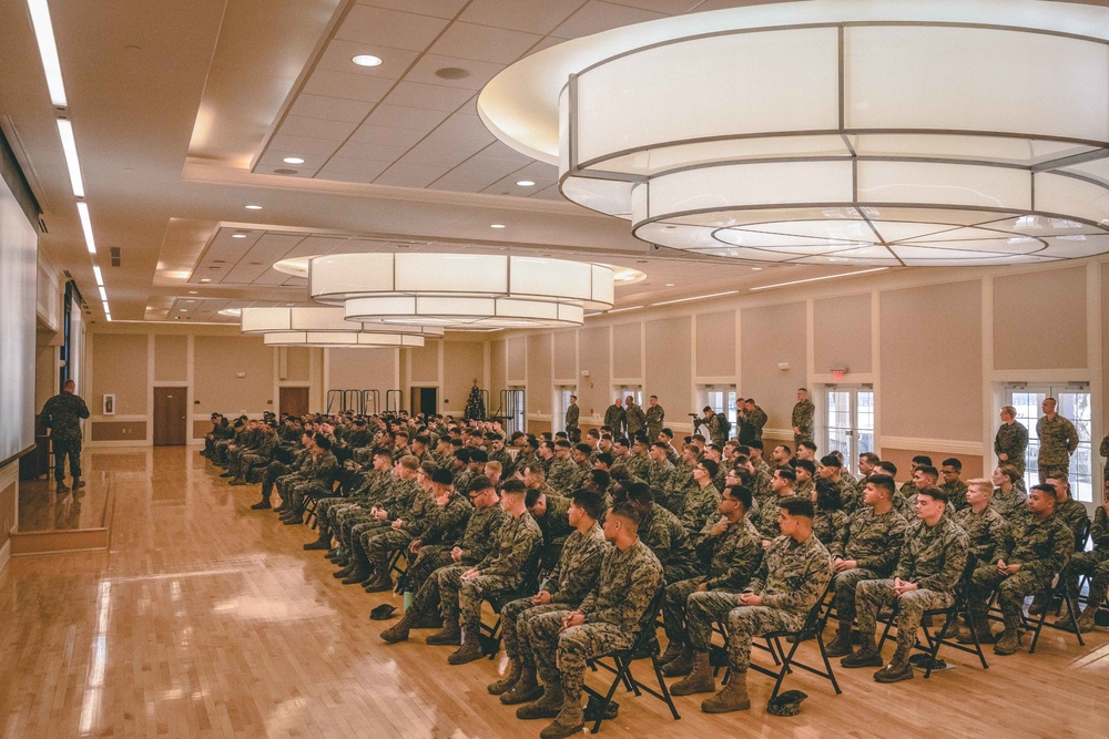 2nd Marine Logistics Group conducts First Term Alignment Plan brief