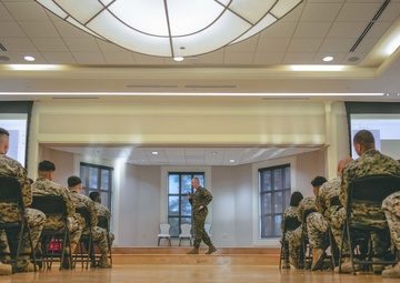 2nd Marine Logistics Group conducts First Term Alignment Plan brief