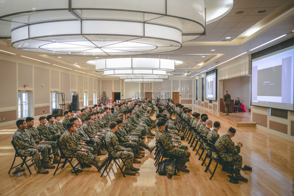 2nd Marine Logistics Group conducts First Term Alignment Plan brief