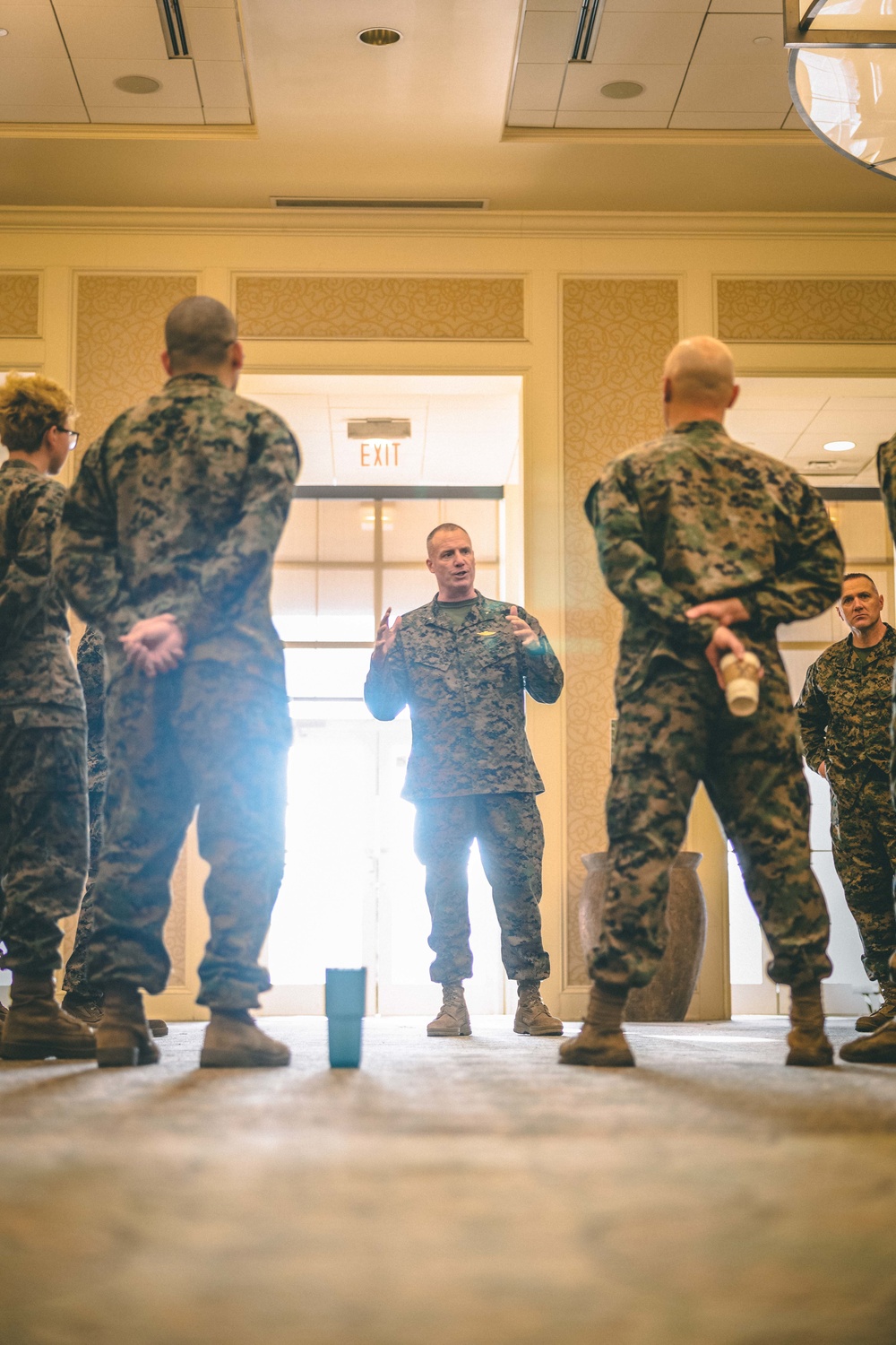 2nd Marine Logistics Group conducts First Term Alignment Plan brief