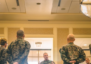 2nd Marine Logistics Group conducts First Term Alignment Plan brief