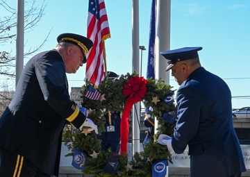 South Carolina National Guard participates in wreath laying ceremony in honor of fallen service members