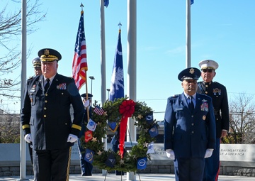 South Carolina National Guard participates in wreath laying ceremony in honor of fallen service members