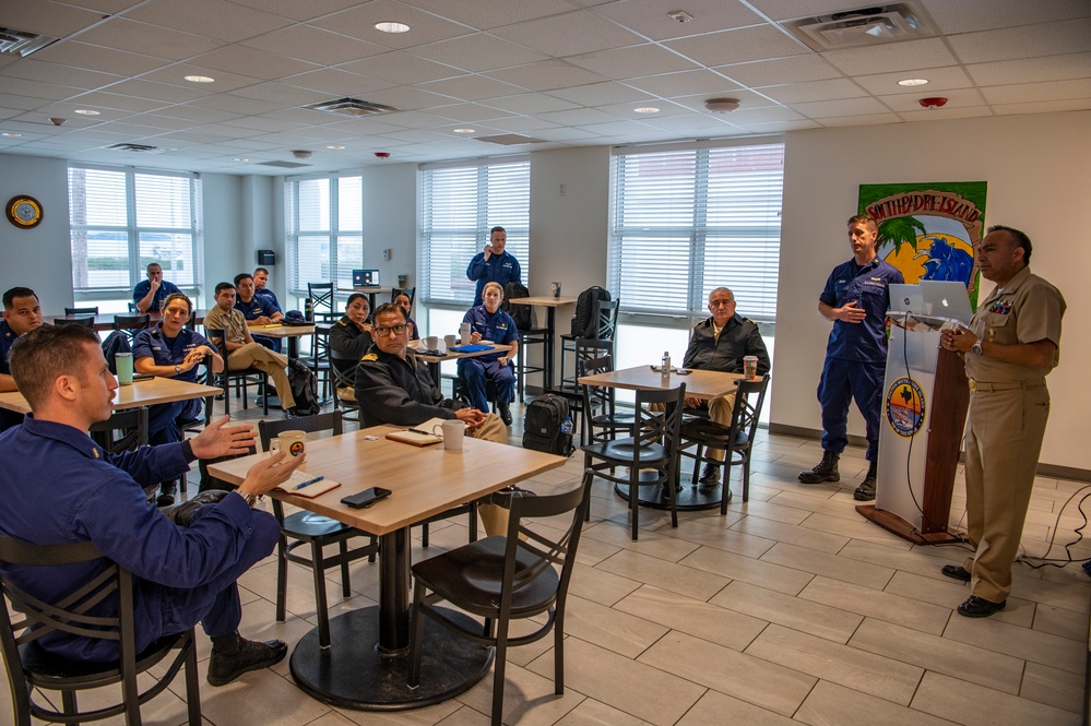 Mexican Secretariat of the Navy Visits Station South Padre Island