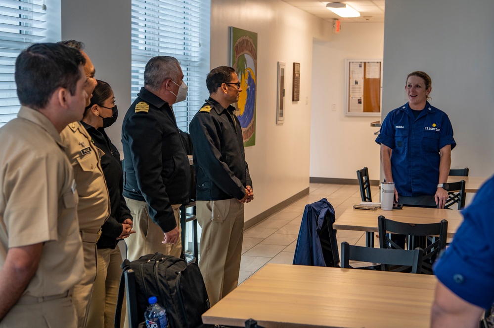 Mexican Secretariat of the Navy Visits Station South Padre Island