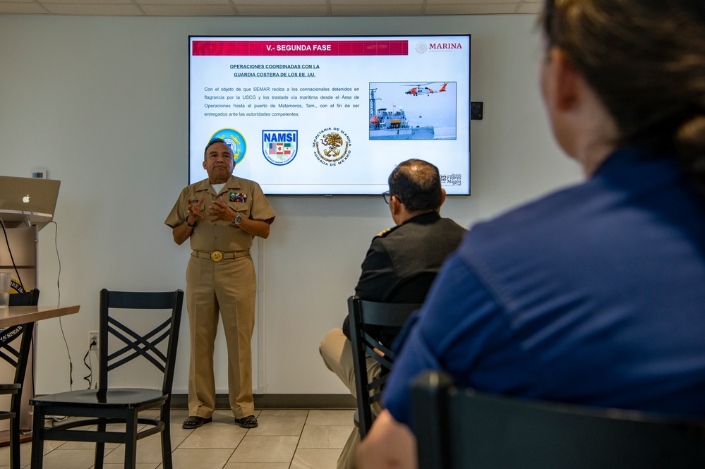 Mexican Secretariat of the Navy Visits Station South Padre Island