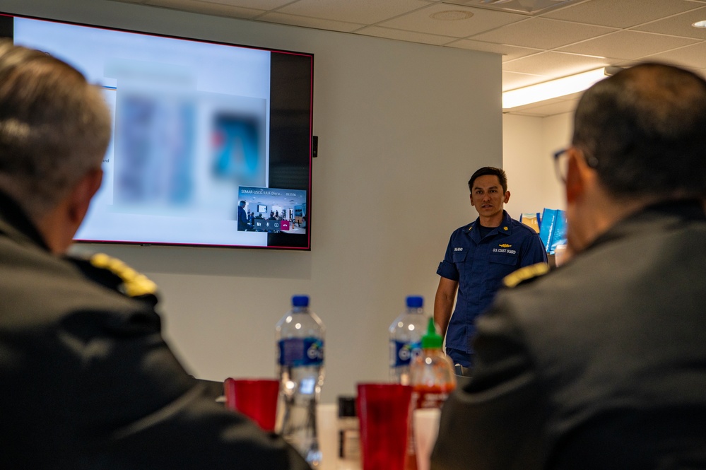 Mexican Secretariat of the Navy Visits Station South Padre Island