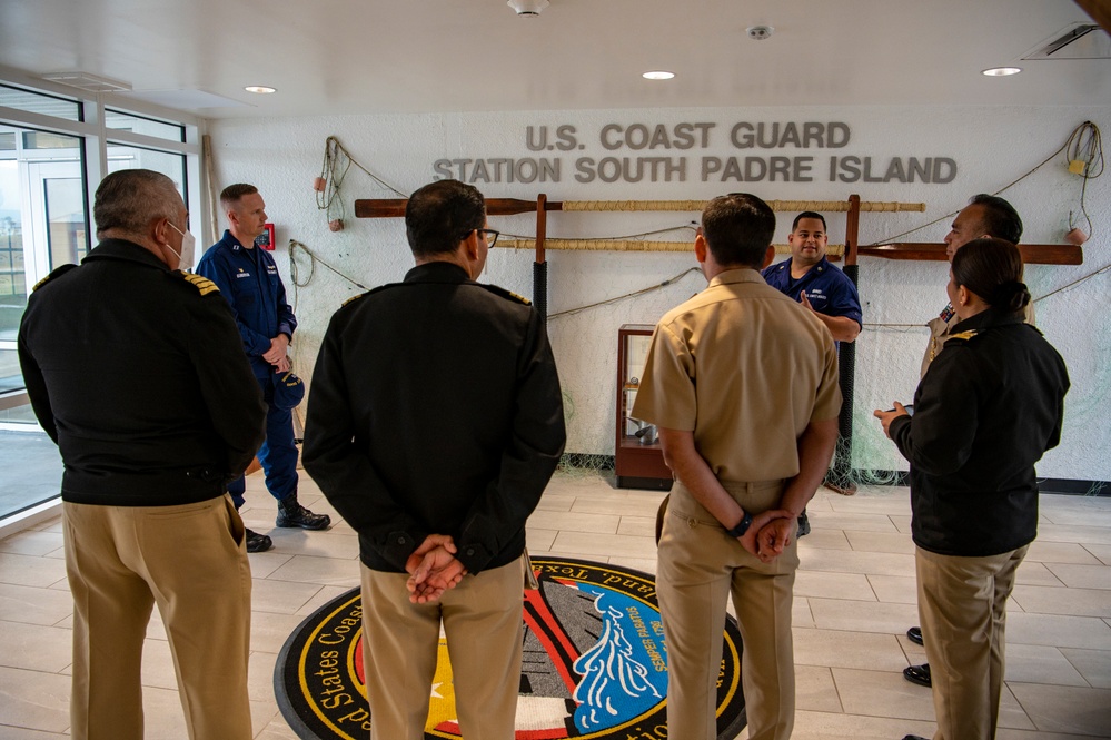 Mexican Secretariat of the Navy Visits Station South Padre Island