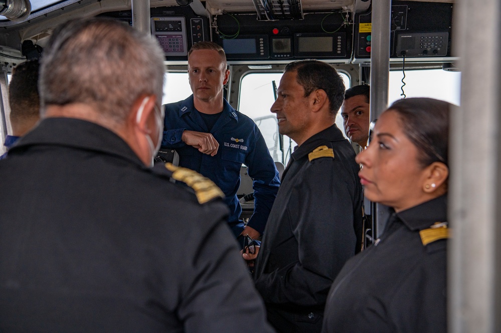 Mexican Secretariat of the Navy Visits Station South Padre Island