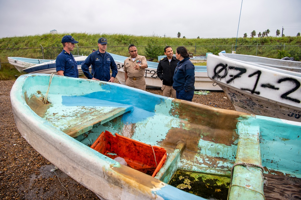 Mexican Secretariat of the Navy Visits Station South Padre Island