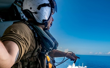 Helicopter Sea Combat Squadron (HSC) 26 Detachment 3 Conducts Flight Operations Aboard USNS Comfort