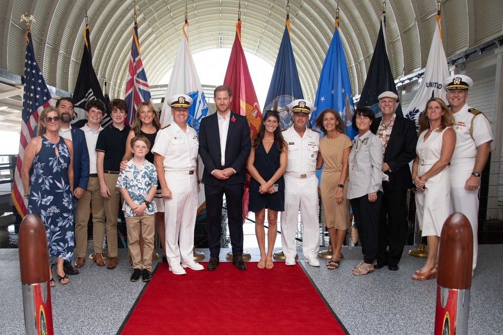 The Duke of Sussex Visits the USS Arizona Memorial