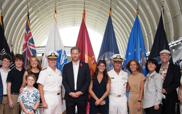 The Duke of Sussex Visits the USS Arizona Memorial