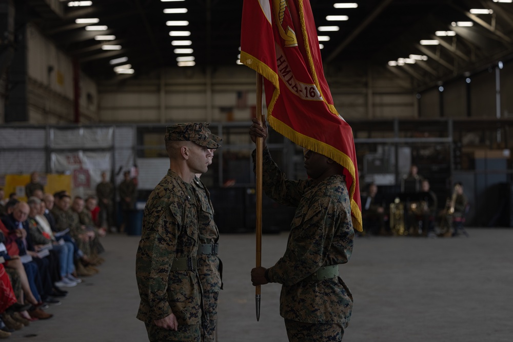 HMLA-167 Change of Command
