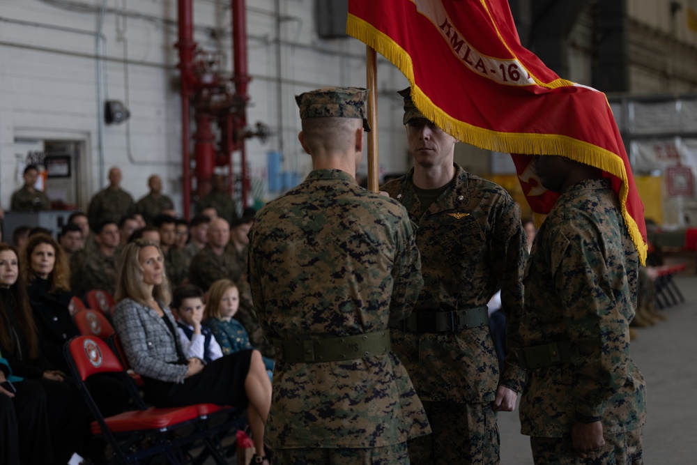 HMLA-167 Change of Command