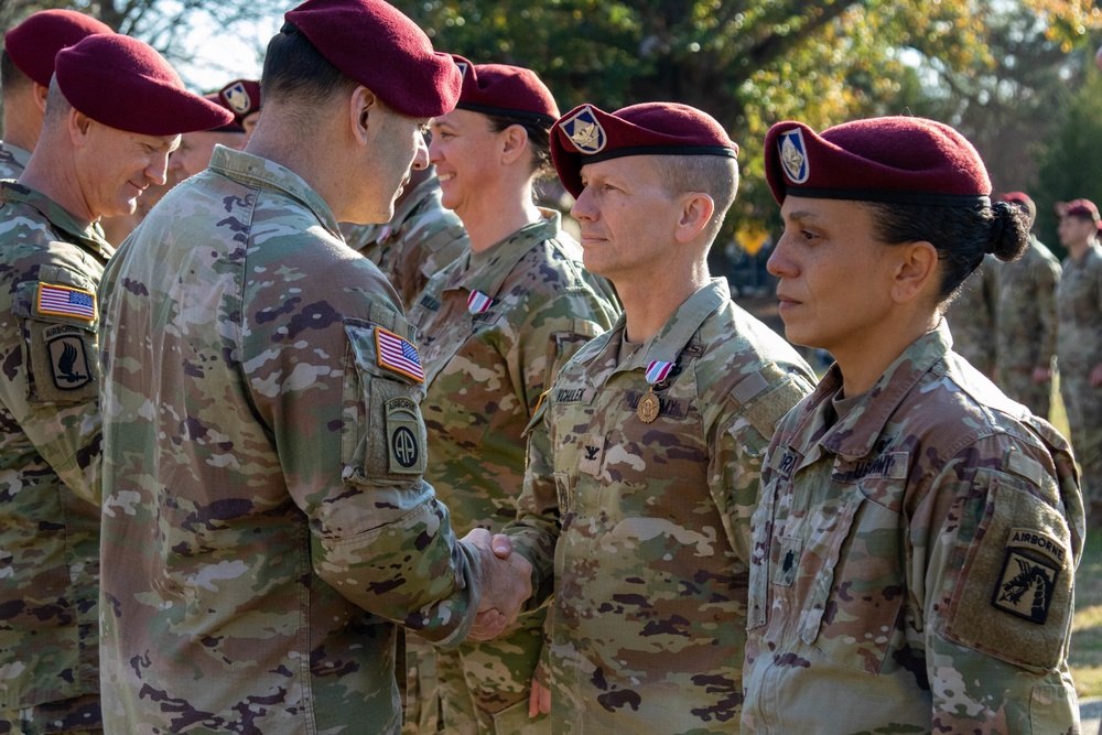 XVIII Airborne Corps Redeployment Ceremony
