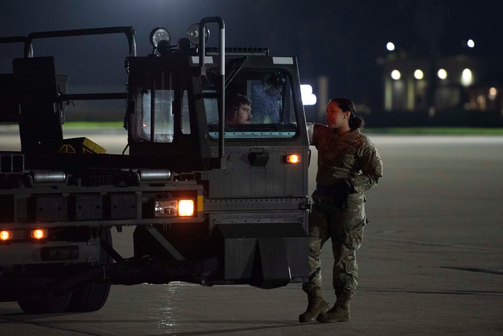 Aircrew delivers U.S.-French satellite for NASA