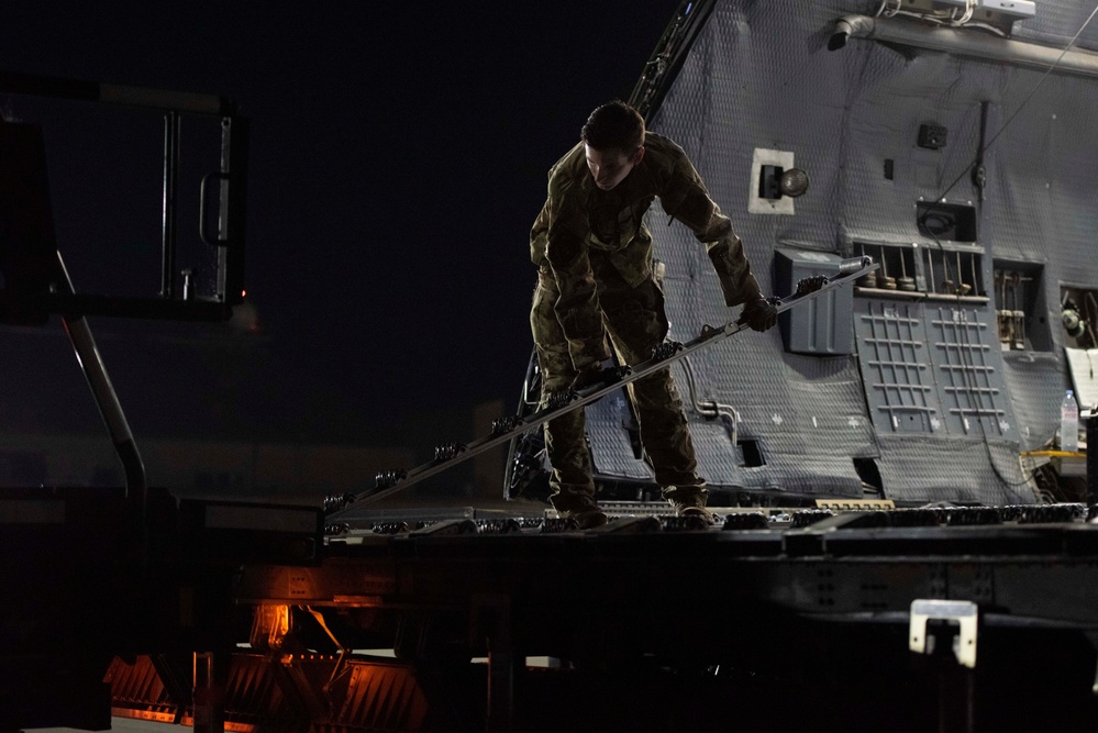 Aircrew delivers U.S.-French satellite for NASA