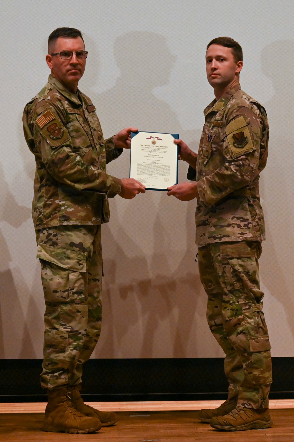563d RQG Airmen receive medals