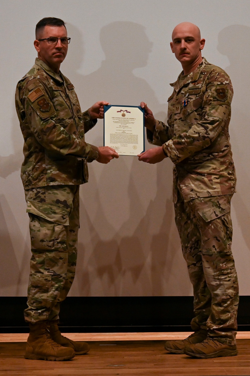 563d RQG Airmen receive medals