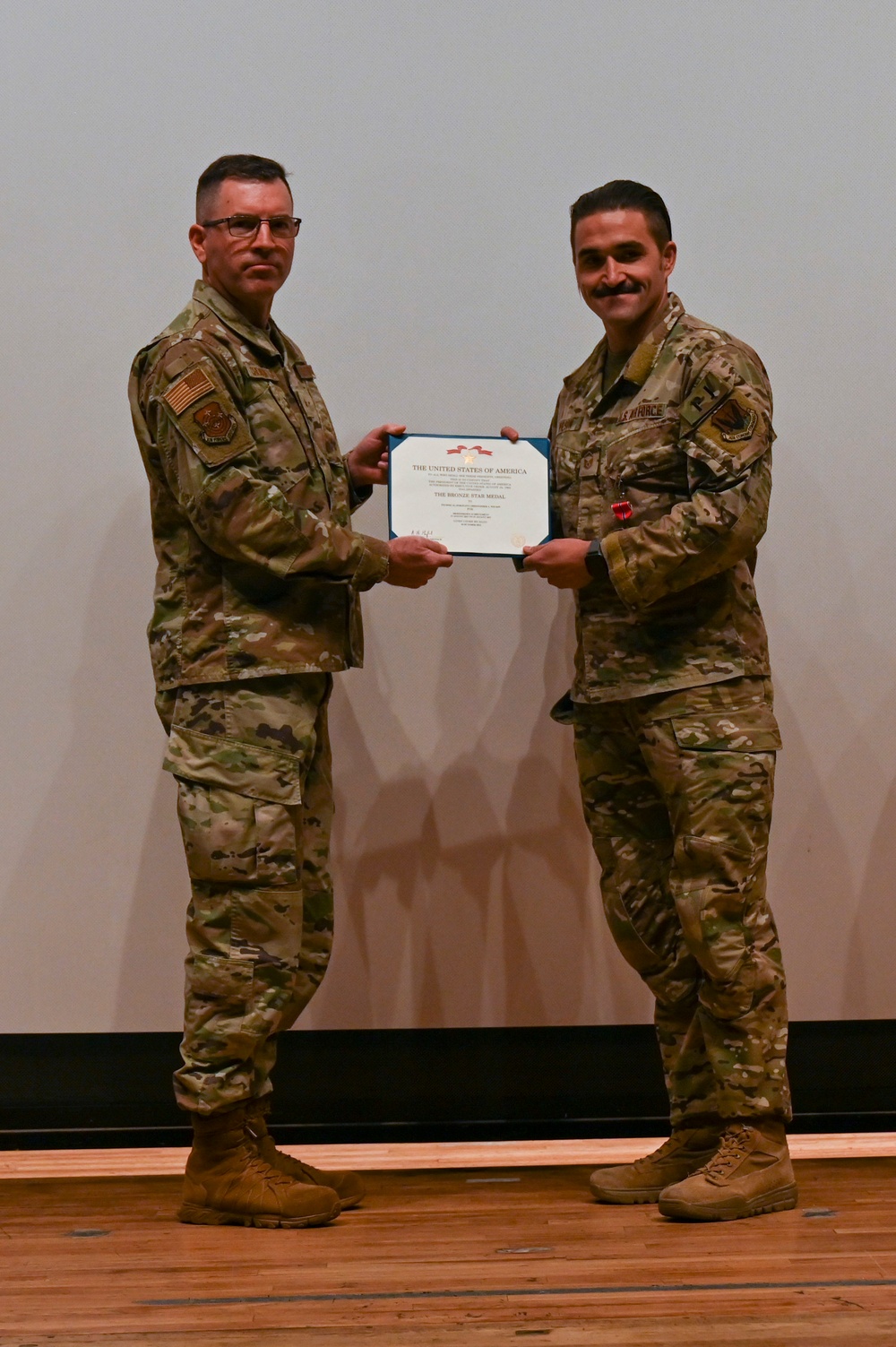 563d RQG Airmen receive medals