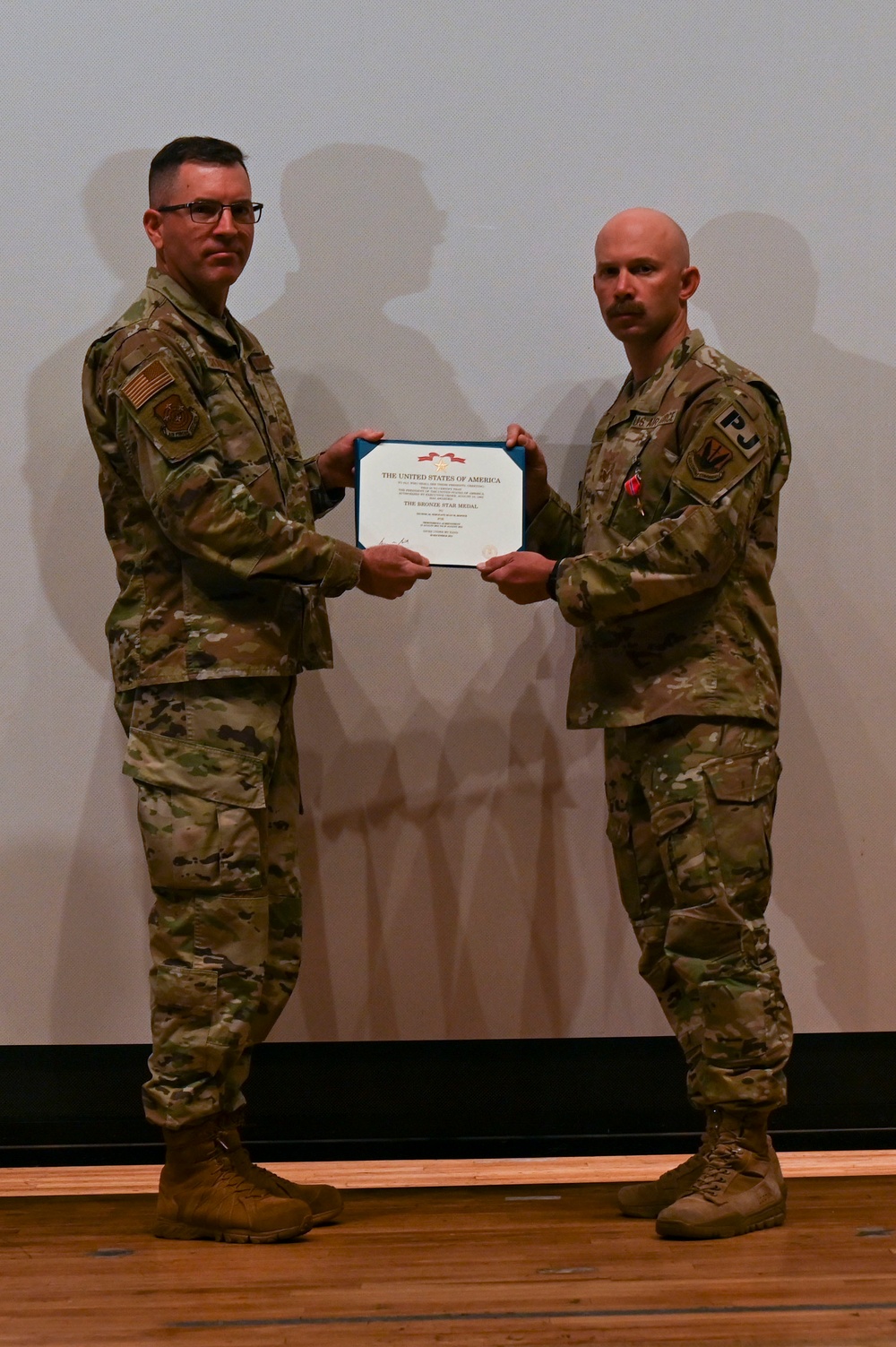 563d RQG Airmen receive medals