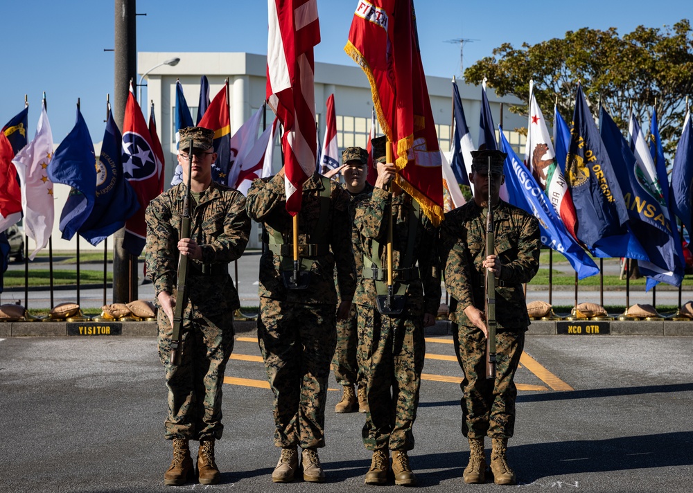 5th ANGLICO Sgt. Maj. Post and Relief Ceremony