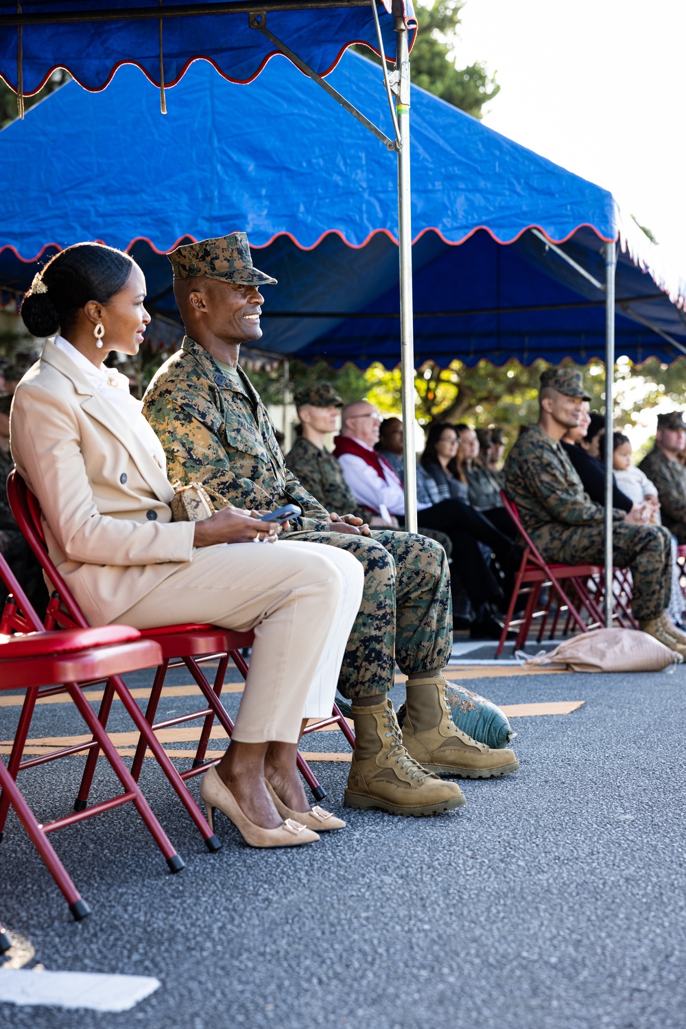 5th ANGLICO Sgt. Maj. Post and Relief Ceremony