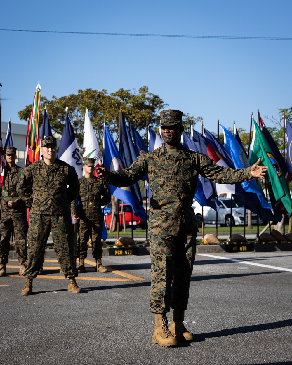 5th ANGLICO Sgt. Maj. Post and Relief Ceremony