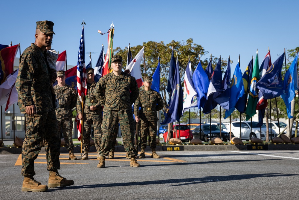 5th ANGLICO Sgt. Maj. Post and Relief Ceremony