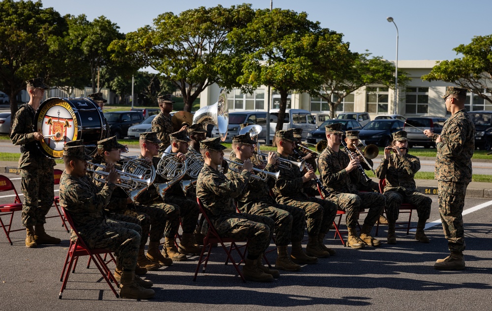 5th ANGLICO Sgt. Maj. Post and Relief Ceremony