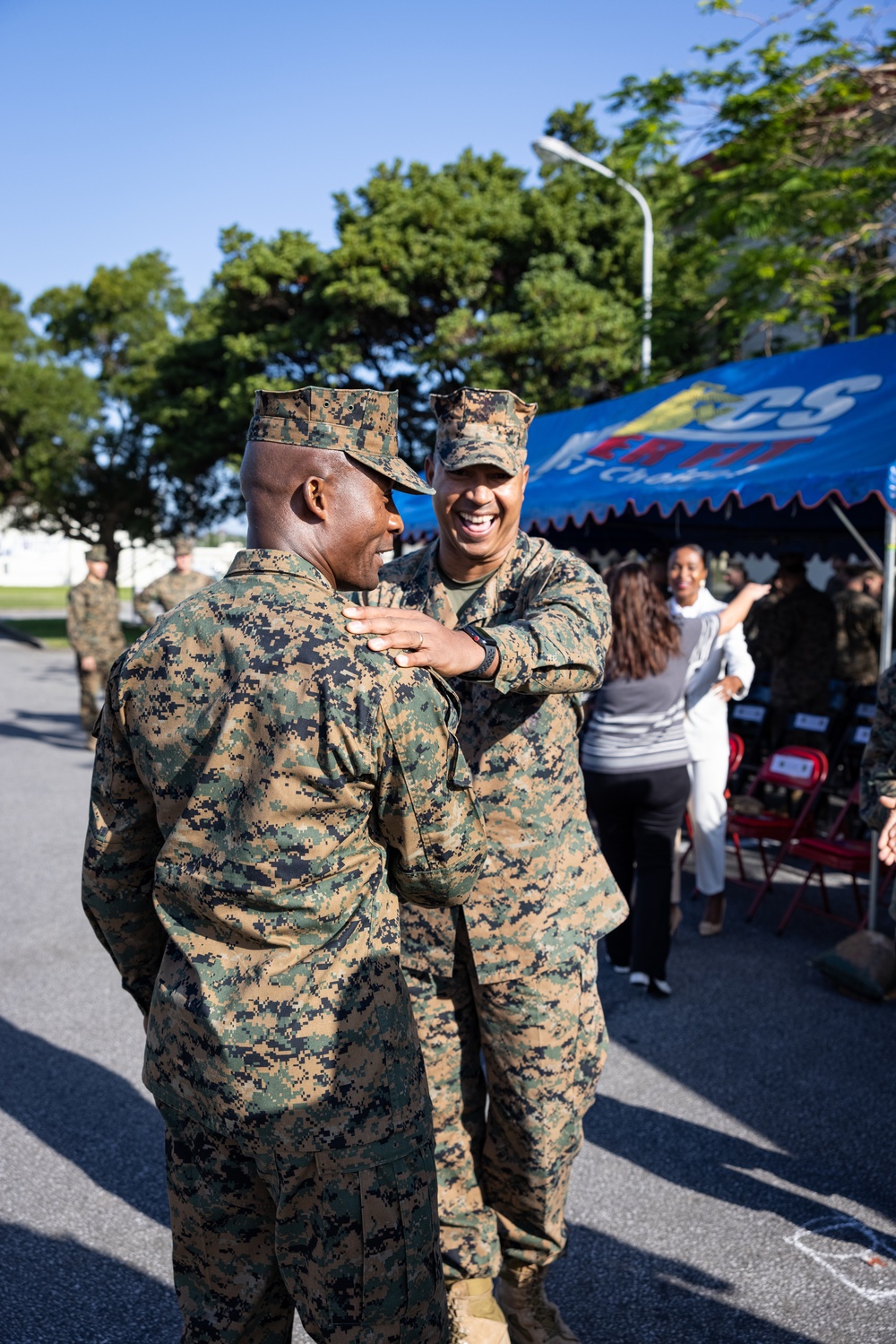 5th ANGLICO Sgt. Maj. Post and Relief Ceremony