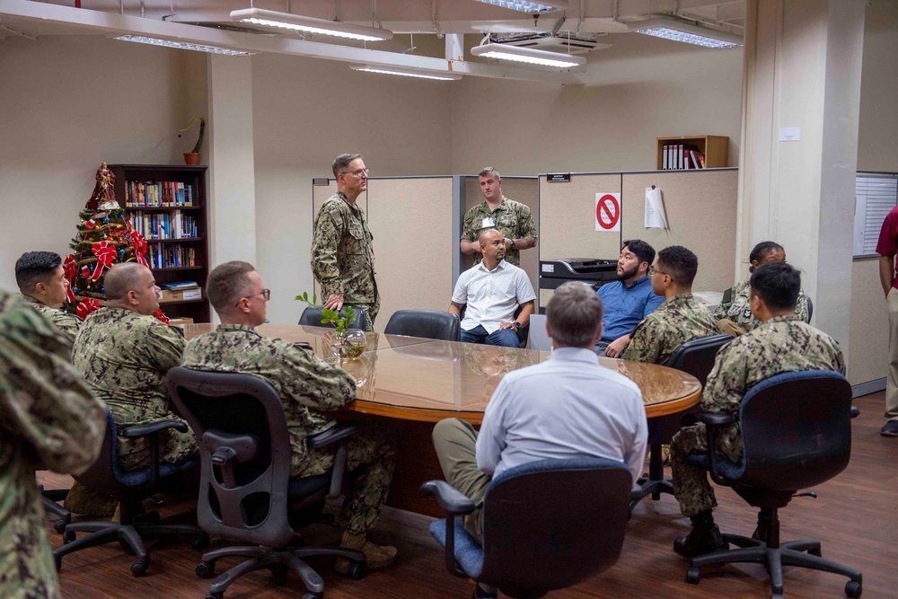 Rear Adm. Mike Wettlaufer visits Singapore