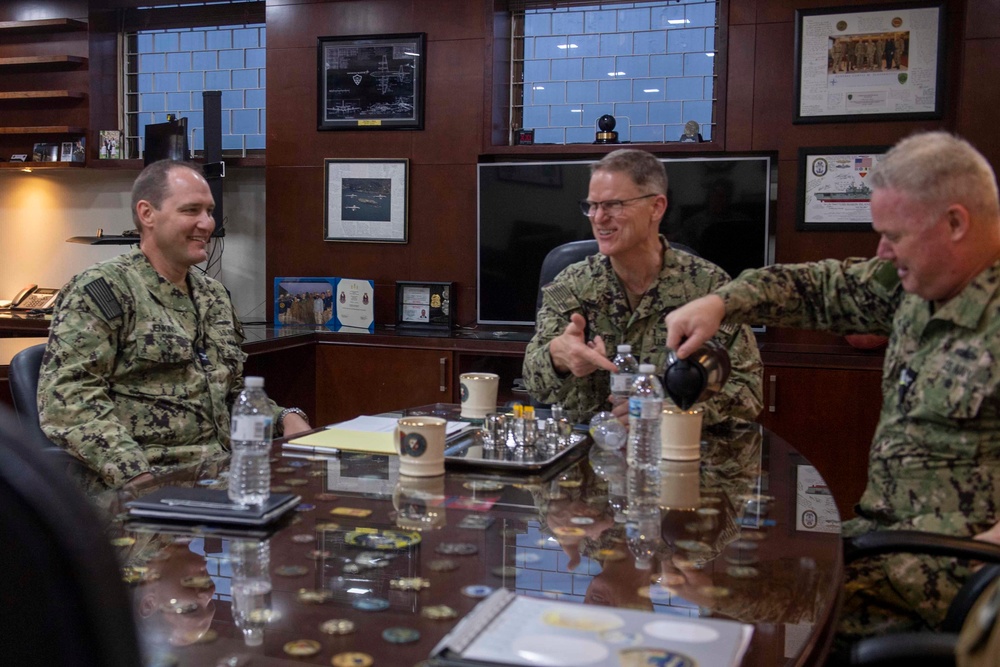 Rear Adm. Mike Wettlaufer visits Singapore