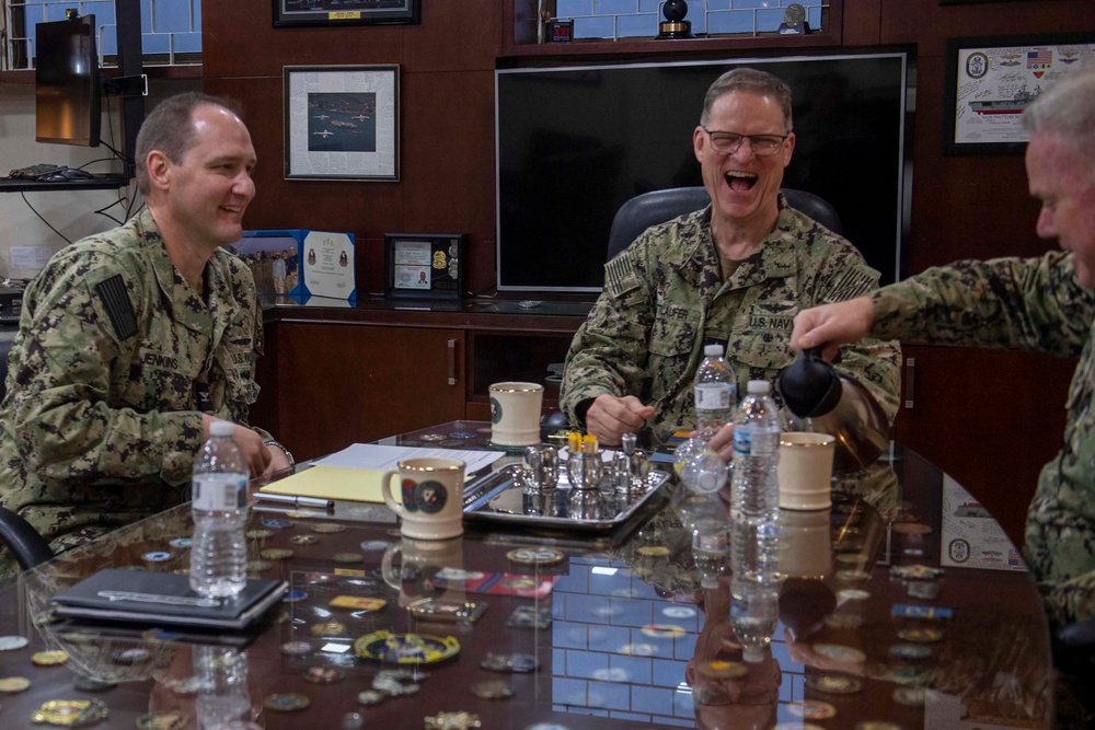 Rear Adm. Mike Wettlaufer visits Singapore