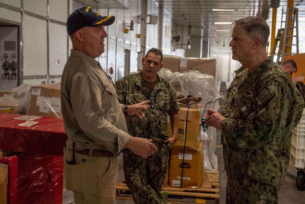 Rear Adm. Mike Wettlaufer visits Singapore