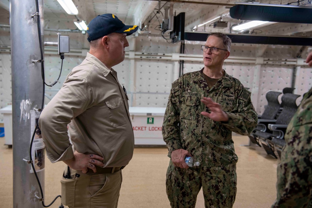 Rear Adm. Mike Wettlaufer visits Singapore