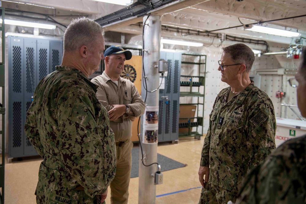 Rear Adm. Mike Wettlaufer visits Singapore