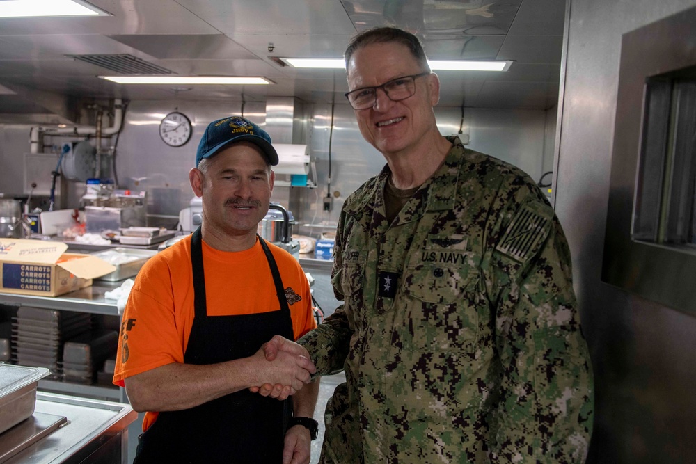 Rear Adm. Mike Wettlaufer visits Singapore