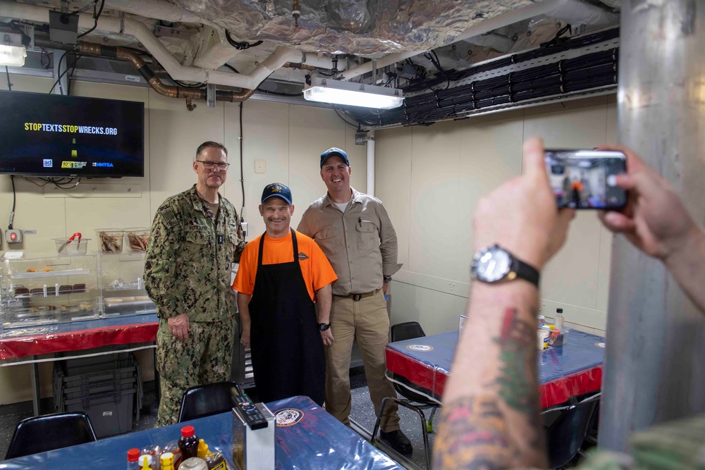 Rear Adm. Mike Wettlaufer visits Singapore