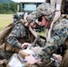 Corpsmen Practice En Route Casualty Care