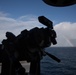 The forward lookout post at Vulture’s Row overlooking the flight deck of Nimitz-class USS Carl Vinson