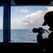 Mass Communications Specialist 3rd Class films the USS Portland