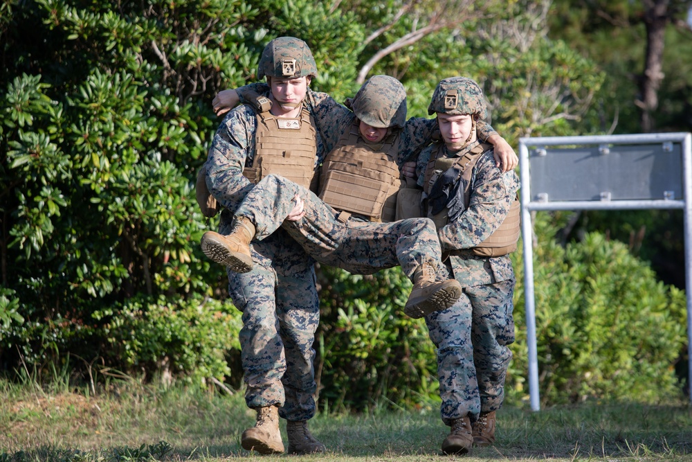 Combat Logistics Regiment 37 Marines Conduct M240B Medium Machine Gun Range