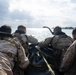 U.S. Marines with 3rd Transportation Battalion, 3rd Reconnaissance Battalion conduct small boat training