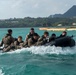 U.S. Marines with 3rd Transportation Battalion, 3rd Reconnaissance Battalion conduct small boat training