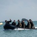 U.S. Marines with 3rd Transportation Battalion, 3rd Reconnaissance Battalion conduct small boat training