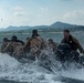 U.S. Marines with 3rd Transportation Battalion, 3rd Reconnaissance Battalion conduct small boat training