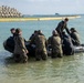 U.S. Marines with 3rd Transportation Battalion, 3rd Reconnaissance Battalion conduct small boat training