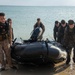 U.S. Marines with 3rd Transportation Battalion, 3rd Reconnaissance Battalion conduct small boat training